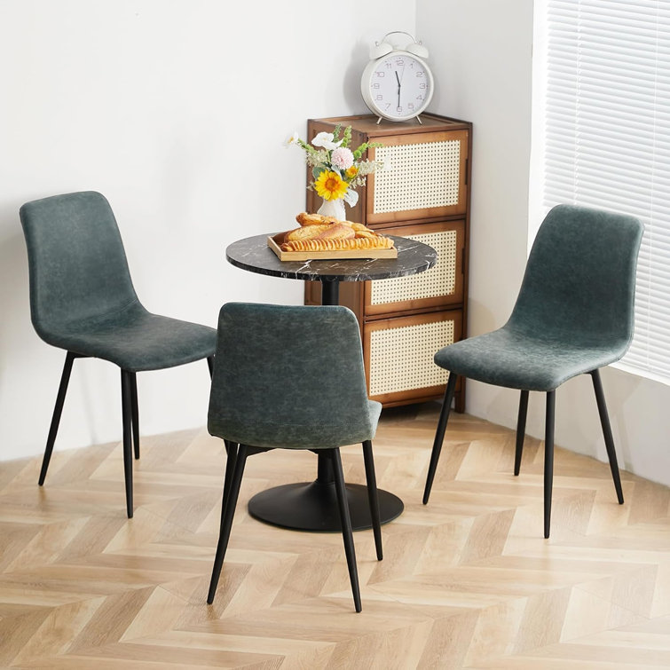 Teal best sale kitchen chair